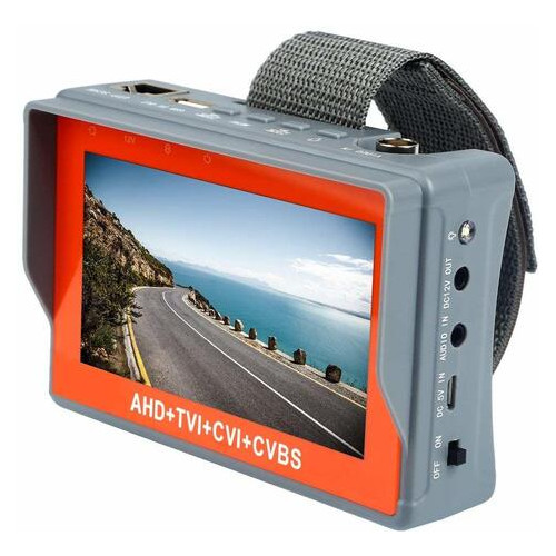Монітор портативний для налаштування камер відеоспостереження Pomiacam IV7W 5Мп AHD TVI CVI CVBS фото №1