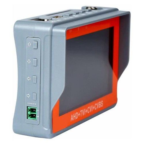 Монітор портативний для налаштування камер відеоспостереження Pomiacam IV7W 5Мп AHD TVI CVI CVBS фото №2