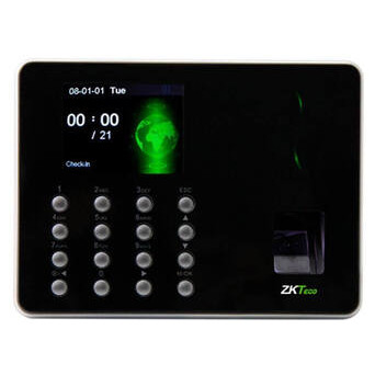 Біометричний термінал ZKTeco WL30 black з Wi-Fi зі зчитувачем відбитка пальця фото №1