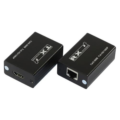 Адаптер Voltronic HDMI-RJ-45 Black (YT-SCPE HDM-30m1080Р/14903) фото №1
