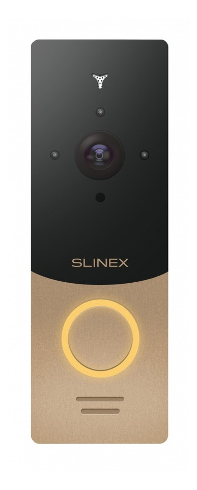Вызывная IP панель Slinex ML-20IP v.2 Gold Black фото №1