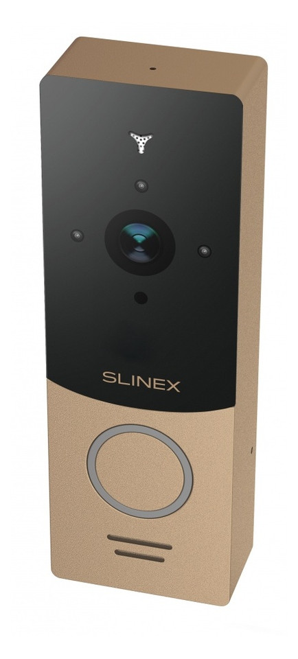 Вызывная IP панель Slinex ML-20IP v.2 Gold Black фото №4