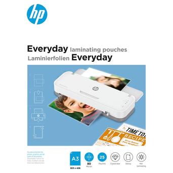 Плівка для ламінування HP Everyday Laminating Pouches, A3, 80 Mic, 303 x 426, 25 pcs (9152) фото №1