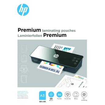Плівка для ламінування HP Premium Laminating Pouches, A3, 125 Mic, 303x426, 50 шт (9127) фото №1