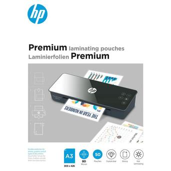 Плівка для ламінування HP Premium Laminating Pouches, A3, 80 Mic, 303x426, 50 шт (9126) фото №1
