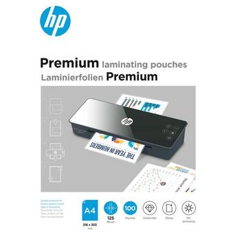 Плівка для ламінування HP Premium Laminating Pouches, A4, 125 Mic, 216x303, 100 шт (9124) фото №1