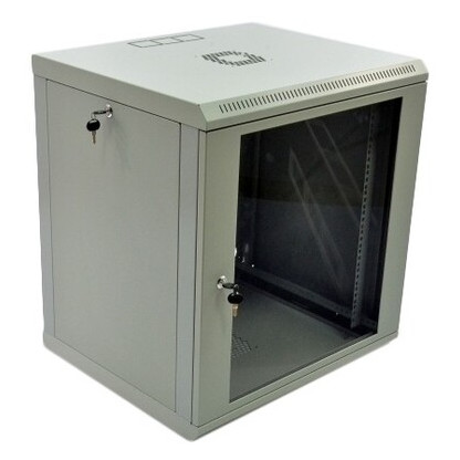 Шкаф монтажный настенный CMS MGSWL 12U Серый (UA-MGSWL125G) фото №1