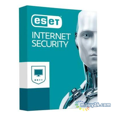 Антивірус Eset Internet Security для 10 ПК ліцензія на 3 роки (52_10_3) фото №1