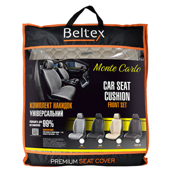 Премум накидки для передніх сидінь BELTEX Monte Carlo, 2шт. (BX81550) фото №8