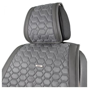 Преміум накидки для передніх сидінь BELTEX Monte Carlo, grey 2шт. BX81250 фото №2