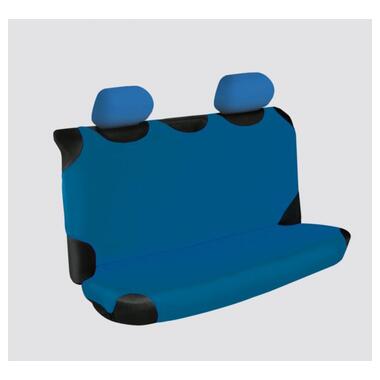 Майки універсал Beltex Polo темно-сині, 2шт.на задні сидіння, без підголовників (BX17710) фото №1