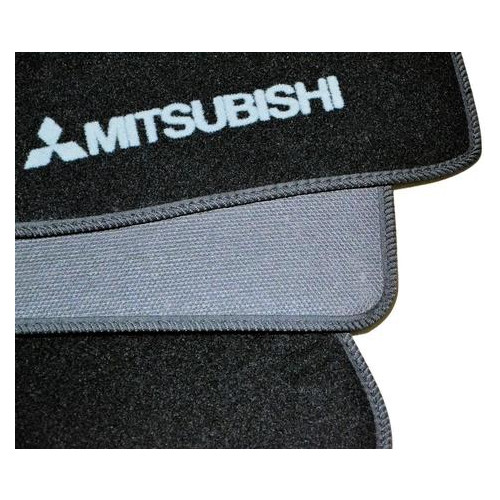 Автомобільні килимки Avtm для Mitsubishi Lancer (2003-2007) / Чорні, кт. 5шт (BLCCR1392) фото №6