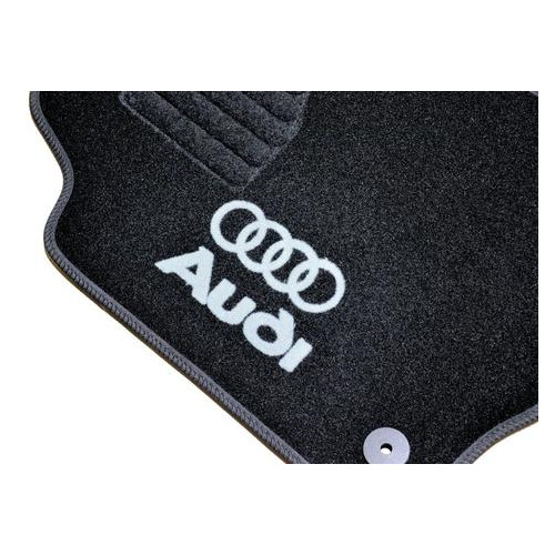 Килимки в салон Avtm для Audi 100/ А6 (1991-1997) / Чорні, кт 5шт (BLCCR1004) фото №10