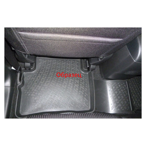 Килимки в салон L.Locker для Mazda CX-9 (07-) (3 ряди сидінь) поліур. (210070101) фото №3