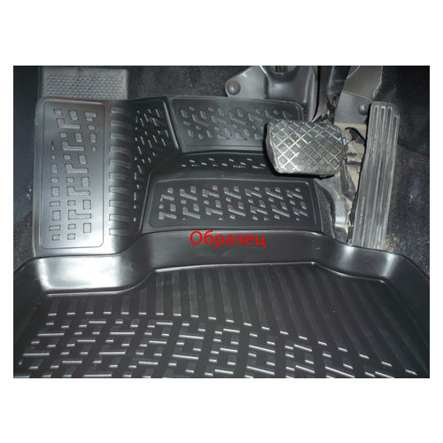 Килимки в салон L.Locker для Mazda CX-9 (07-) (3 ряди сидінь) поліур. (210070101) фото №2
