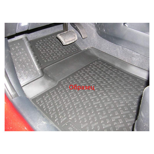 Килимки в салон L.Locker для Mazda CX-9 (07-) (3 ряди сидінь) поліур. (210070101) фото №1