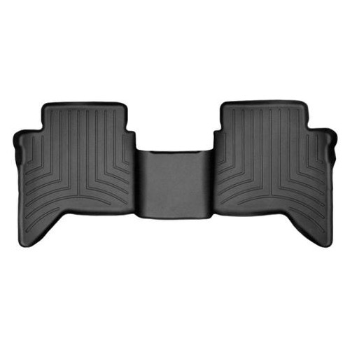 Килимки в салон Weathertech для Ford Ranger 2012- Double CAB FORD з бортиком, задні, чорні (445132) фото №1