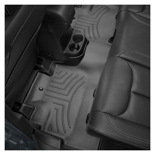 Килимки в салон Weathertech для Jeep Wrangler 2014-, задні, чорні UNLIMITED (445732) фото №2
