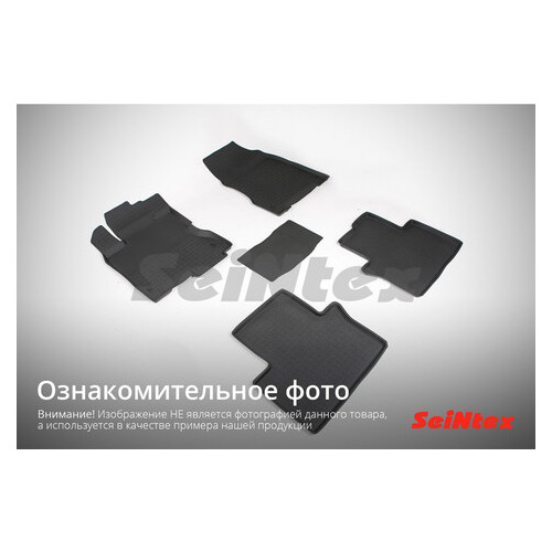 Килимки в салон Seintex Audi Q7 2006-2015 гумові, кт 5шт (85548) фото №1