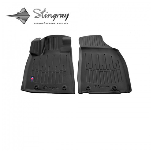 Гумові килимки Stingray Lexus RX (2009-2015) з бортом ТЕП/2шт (Лексус РХ) фото №1