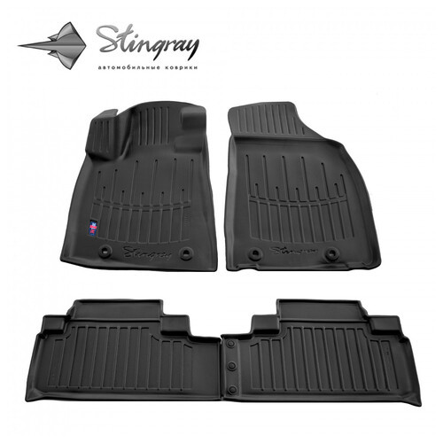 Гумові килимки Stingray Lexus RX (2009-2015) з бортом ТЕП/4шт (Лексус РХ) фото №1