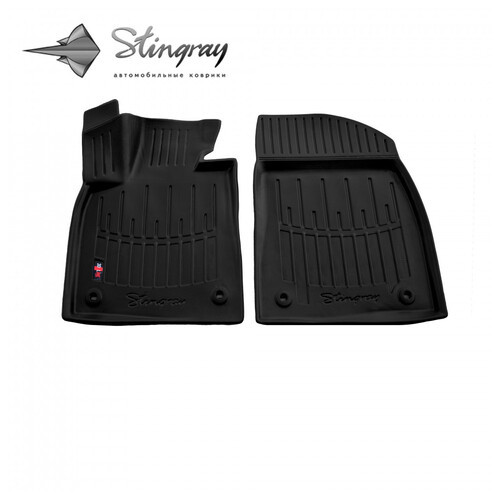 Гумові килимки Stingray Lexus RX (2015-) з бортом ТЕП/2шт (Лексус РХ) фото №1