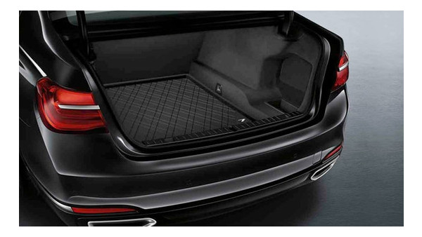 Килимок у багажник BMW 7 (G11/G12) 2015- чорний (51472365435) фото №1