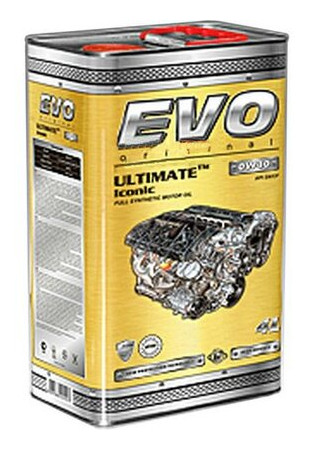 Олива моторна EVO Ultimate Iconic 0W-40 4л фото №1