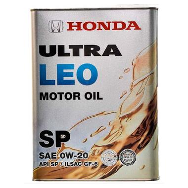 Олива моторна HONDA Ultra LEO SP/GF-6 0W-20 (Japan) 4L (x6) (08227-99974) фото №1