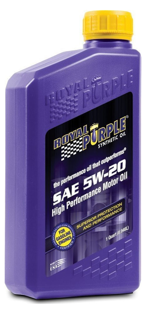 Моторне автомасло Royal Purple API 5w-20 0.946л /1 кварта / Royal Purple API 5W-20 1qt (1520) фото №1