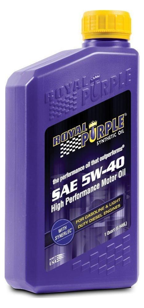 Моторне автомасло Royal Purple API 5w-40 0.946л /1 кварта / Royal Purple API 5W-40 1qt (1540) фото №1