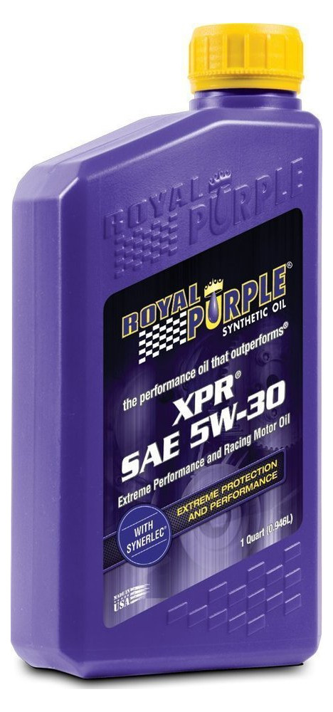 Моторна олива Royal Purple XPR 5w-30 0.946л /1 кварта / Royal Purple motor oil XPR 5W-30 1qt (1021) фото №1