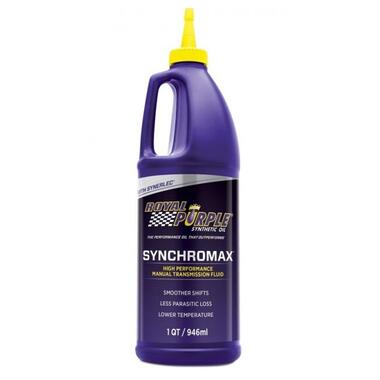 Трансмиссионное авто масло Royal Purple SYNCHROMAX фасовка 0.946л /1 кварта (1512) фото №1