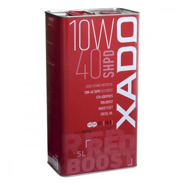 Моторна олива Xado 10W-40 SHPD, Red Boost 5 л (XA 26349) фото №1