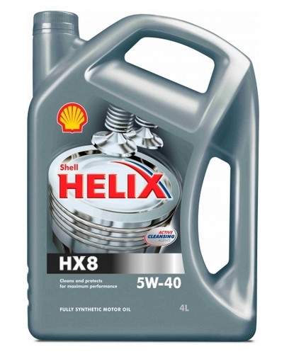 Олива моторне Shell Helix HX8 5W-40 SM / CF 4л фото №1