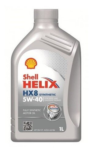 Олива моторна Shell HX8 SAE 5W-40 SN/CF 1 л фото №1
