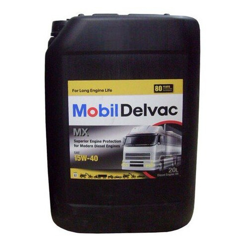 Мастило моторне Mobil Delvac MX 15W-40 API CI-4/SL 20л фото №1