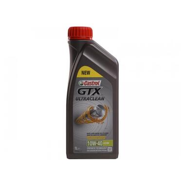 Олива моторна Castrol GTX ULTRA CLEAN 10W-40 A/B (Каністра 1л) (15F120) фото №1