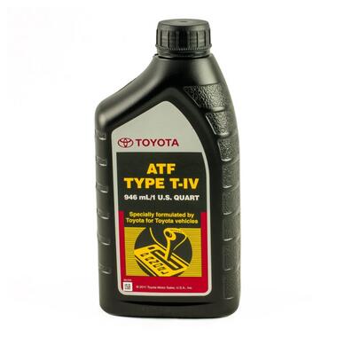 Трасмісійне масло TOYOTA ATF Type T-IV 1qt (946 ml)х6 TOYOTA (00279-000T4) фото №3
