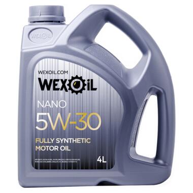 Моторна олива WEXOIL Nano 5w30 4л (WEXOIL_62579) фото №1