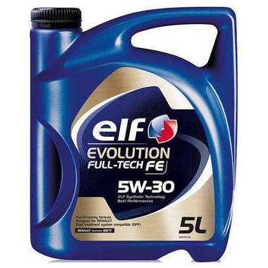 Моторна олива Elf ELF Evolution FULL-TECH FE 5W-30 5 л (213935) фото №1