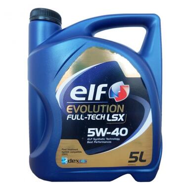 Моторна олива Elf ELF Evolution FULL-TECH LSX 5W-40 5 л (213922) фото №1
