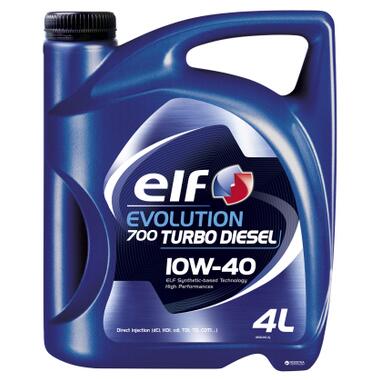 Моторна олива ELF EVOL. 700 Turbo Diesel 10w40 4л фото №1