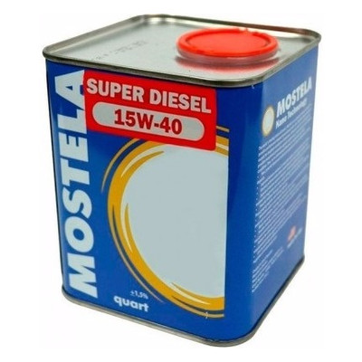 Моторна олива Mostela Super Diesel 15W-40 1л фото №1