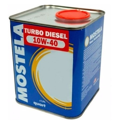Моторна олива Mostela Turbo Diesel 10W-40 1л фото №1