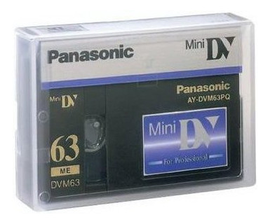 Касета для відеокамери Mini-DV Panasonic DVM-63 PQ Professional фото №1
