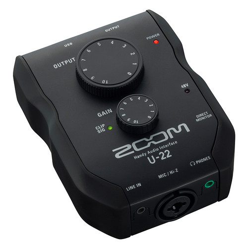 Аудиоинтерфейс Zoom U-22 USB фото №1