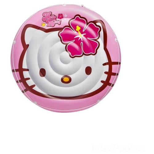 Плотик круглий Intex 56513 Hello Kitty фото №1