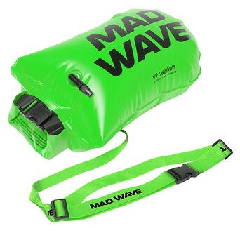 Рятувальний надувний буй Mad Wave VSP Swim Buoy M2040010 Зелений (59444001) фото №2