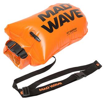 Рятувальний надувний буй Mad Wave VSP Swim Buoy M2040010 Помаранчевий (59444001) фото №2